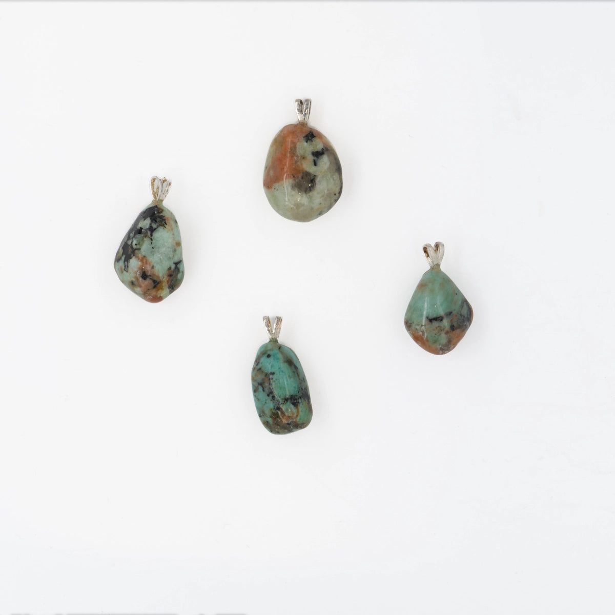 Amazonit + Feldspat Anhänger