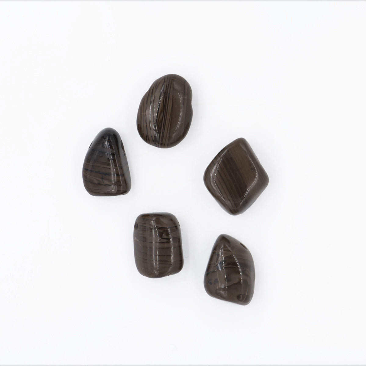 Dolomit "Swiss Coffe Stone" Anhänger gelocht