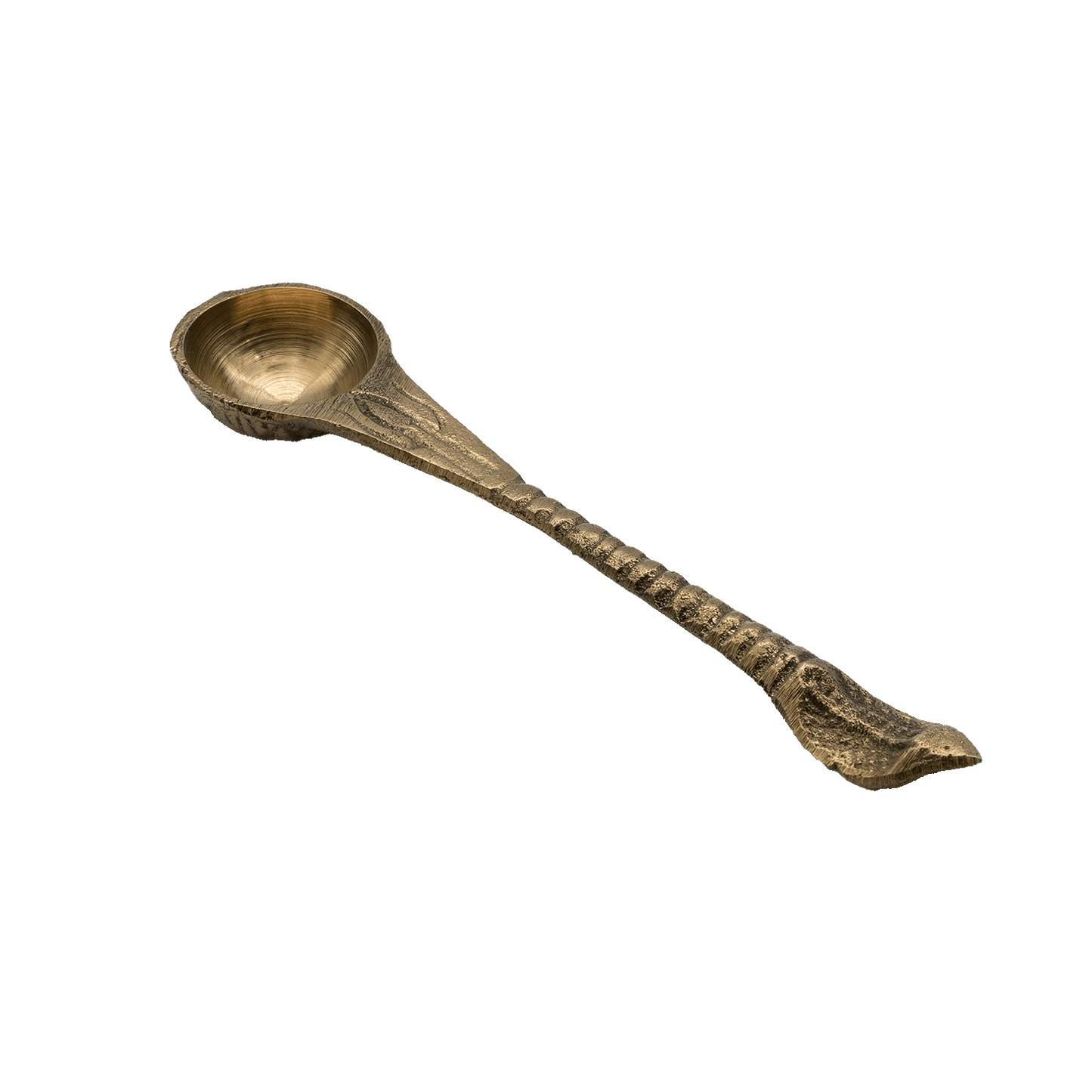 Räucherlöffel aus Weißmetall - 11cm