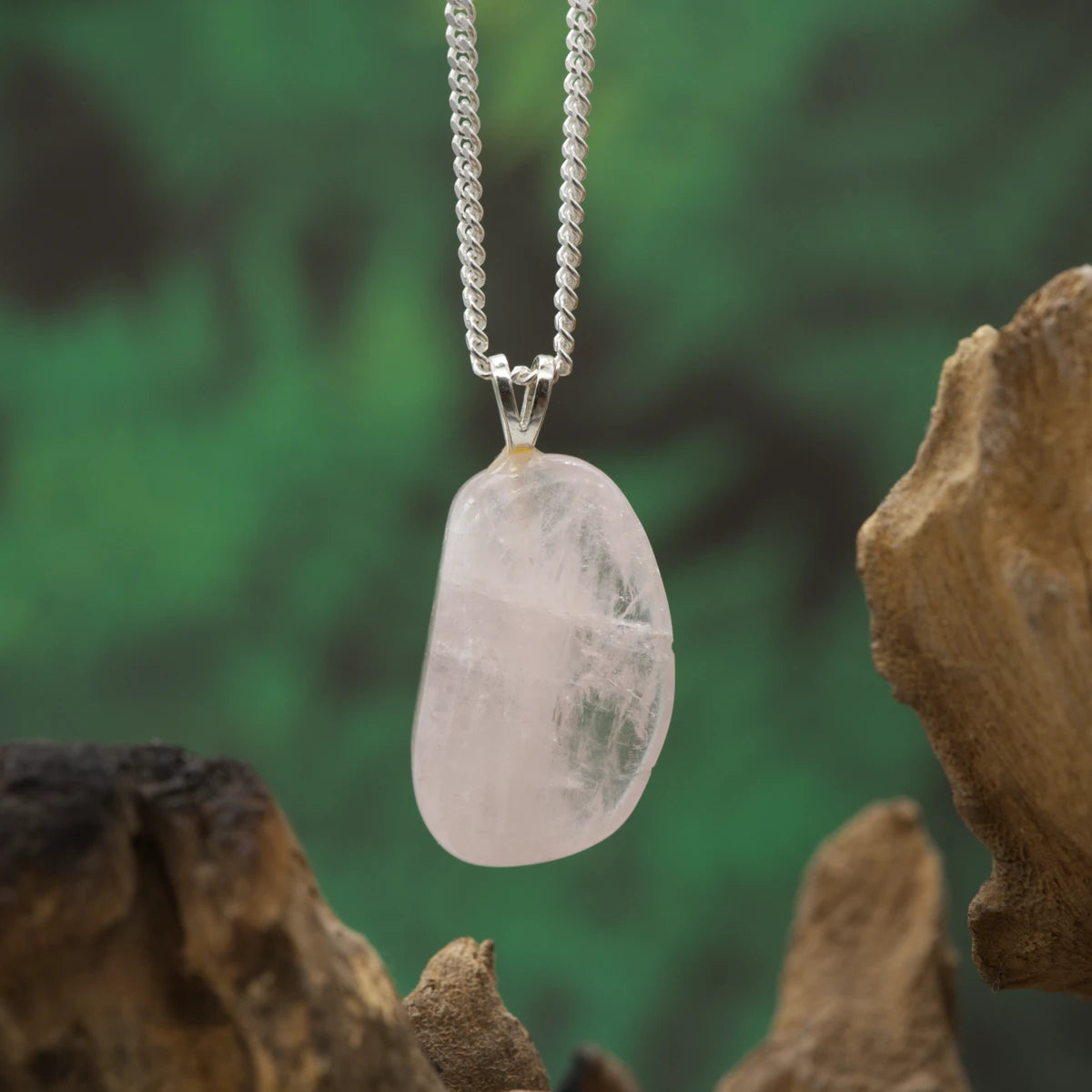 Pfirsichrosa Morganit 1A – zarte Liebe, Mitgefühl und Herzheilung.