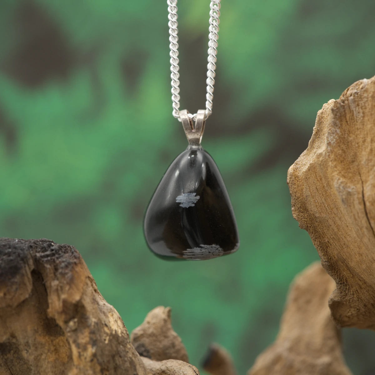 Schneeflocken-Obsidian – Balance von Licht und Schatten, innere Ruhe.