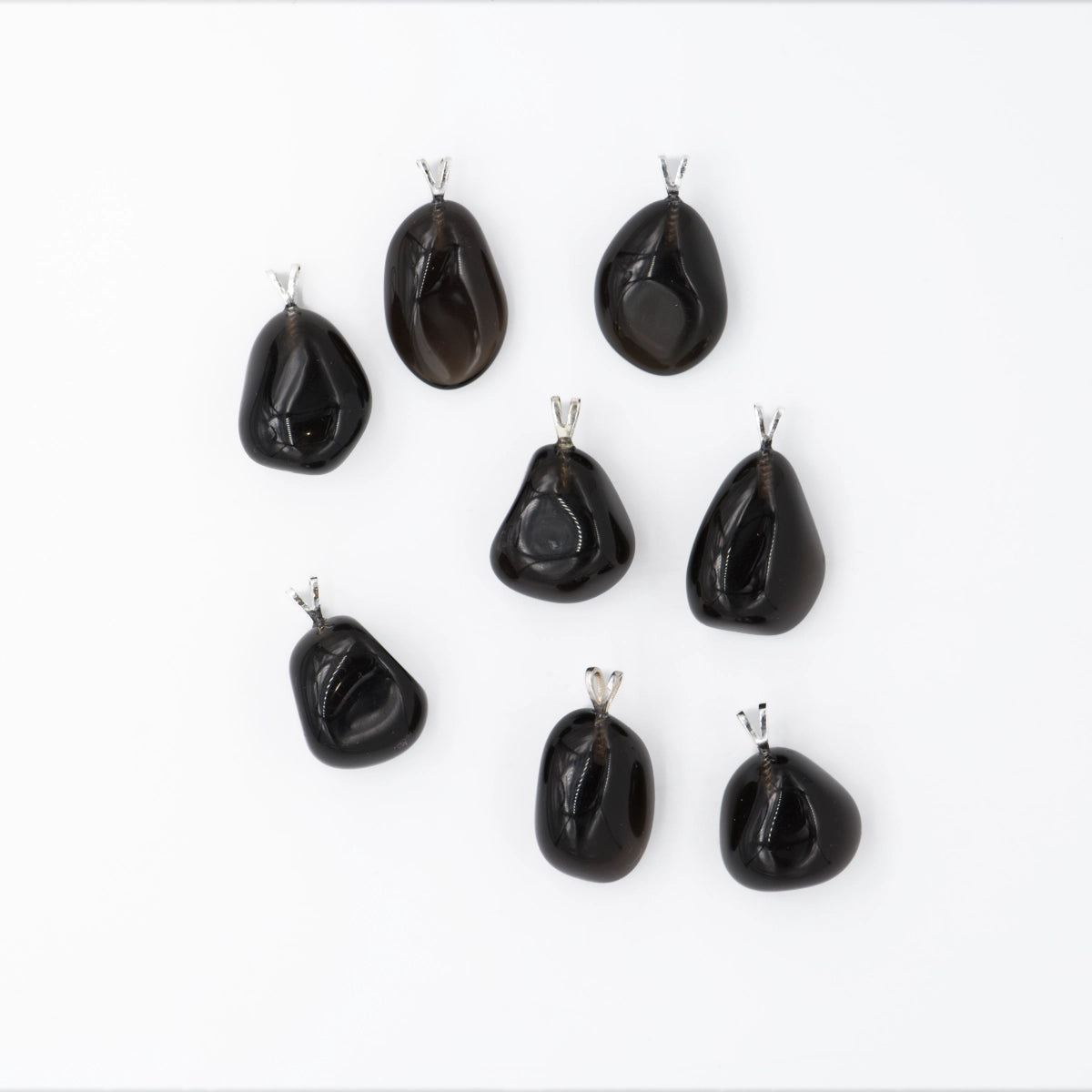 Obsidian "Apacheträne" Anhänger