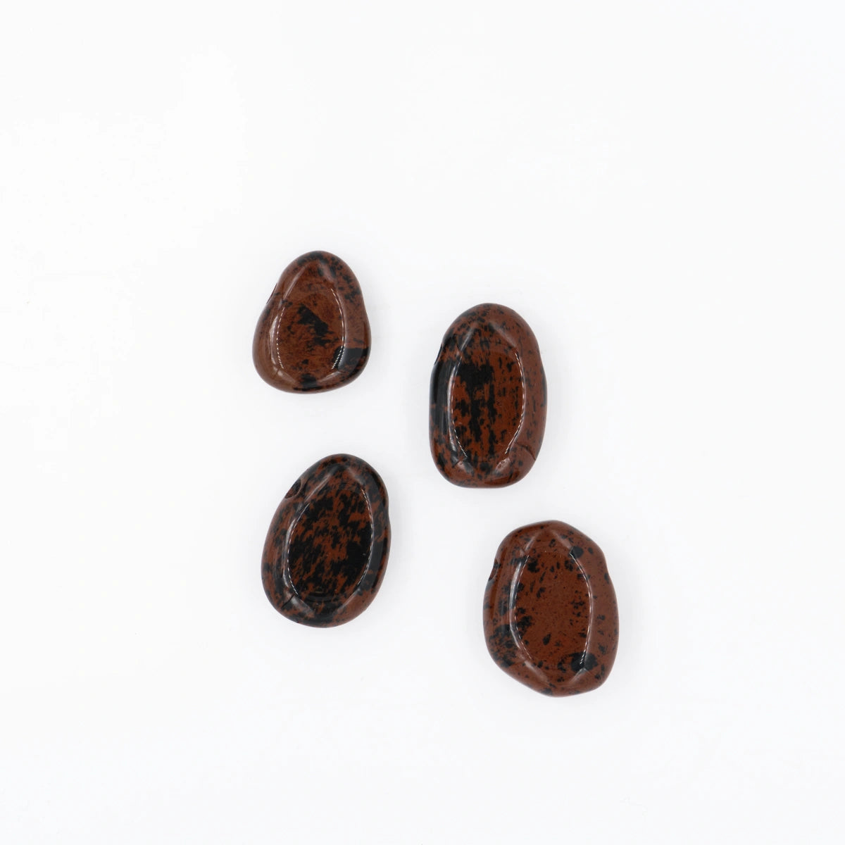 Obsidian "Mahagoniobsidian" Anhänger gelocht