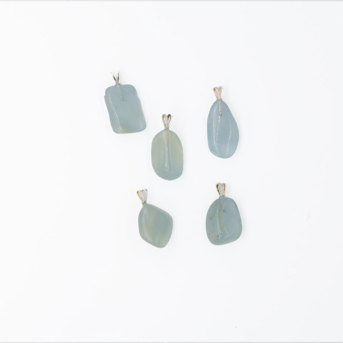 Onyx Marmor blau Anhänger