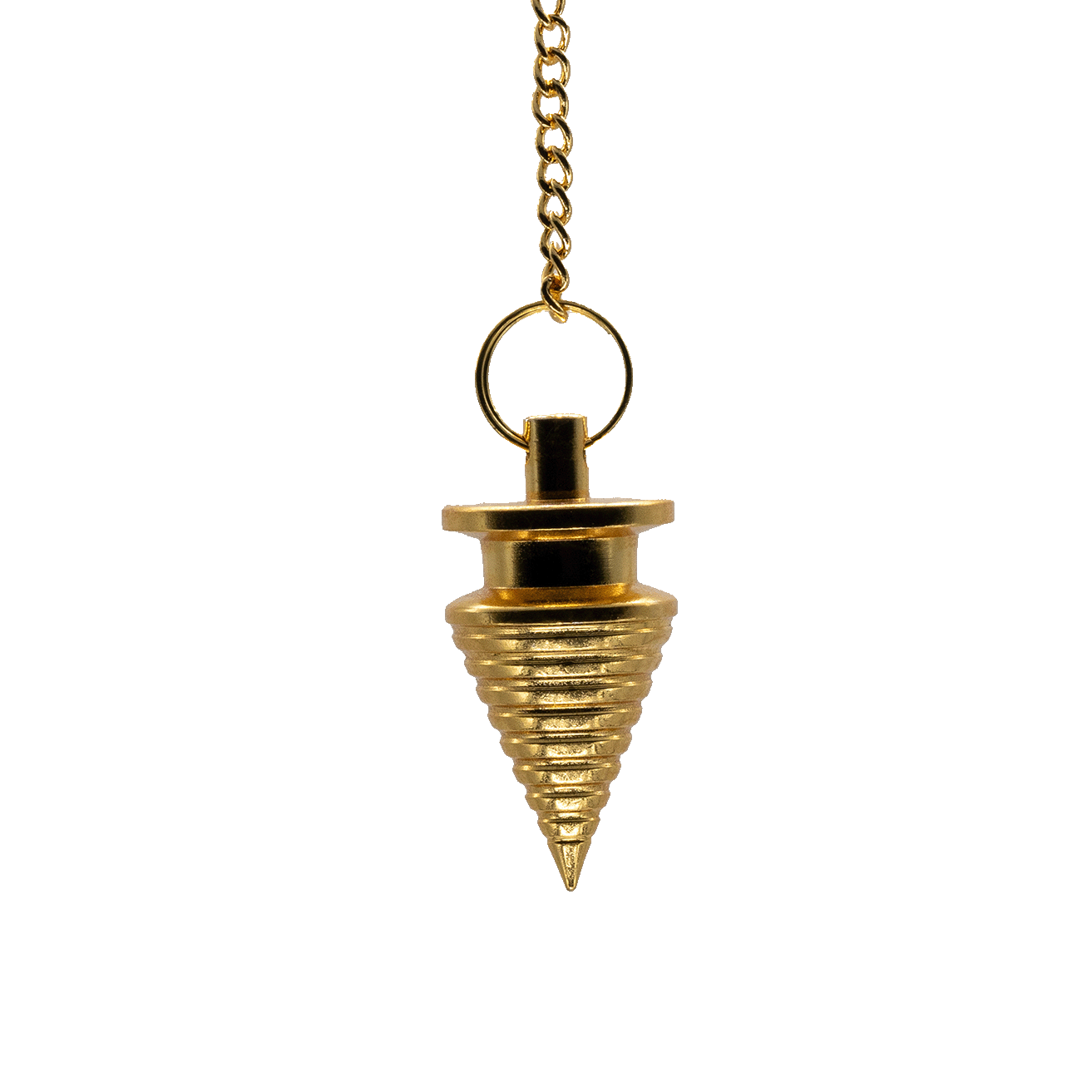 Rillenpendel Messing