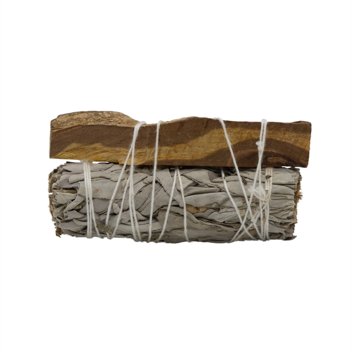 Weißer Salbei & Palo Santo M – Smudge Stick mit heiligem Holzduft für Schutz und Ruhe
