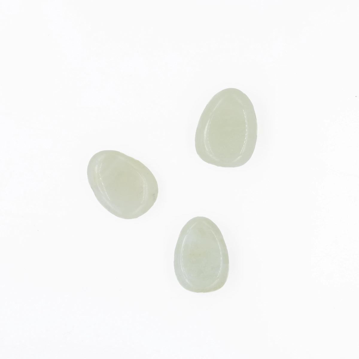 Serpentin "China Jade" Anhänger gelocht