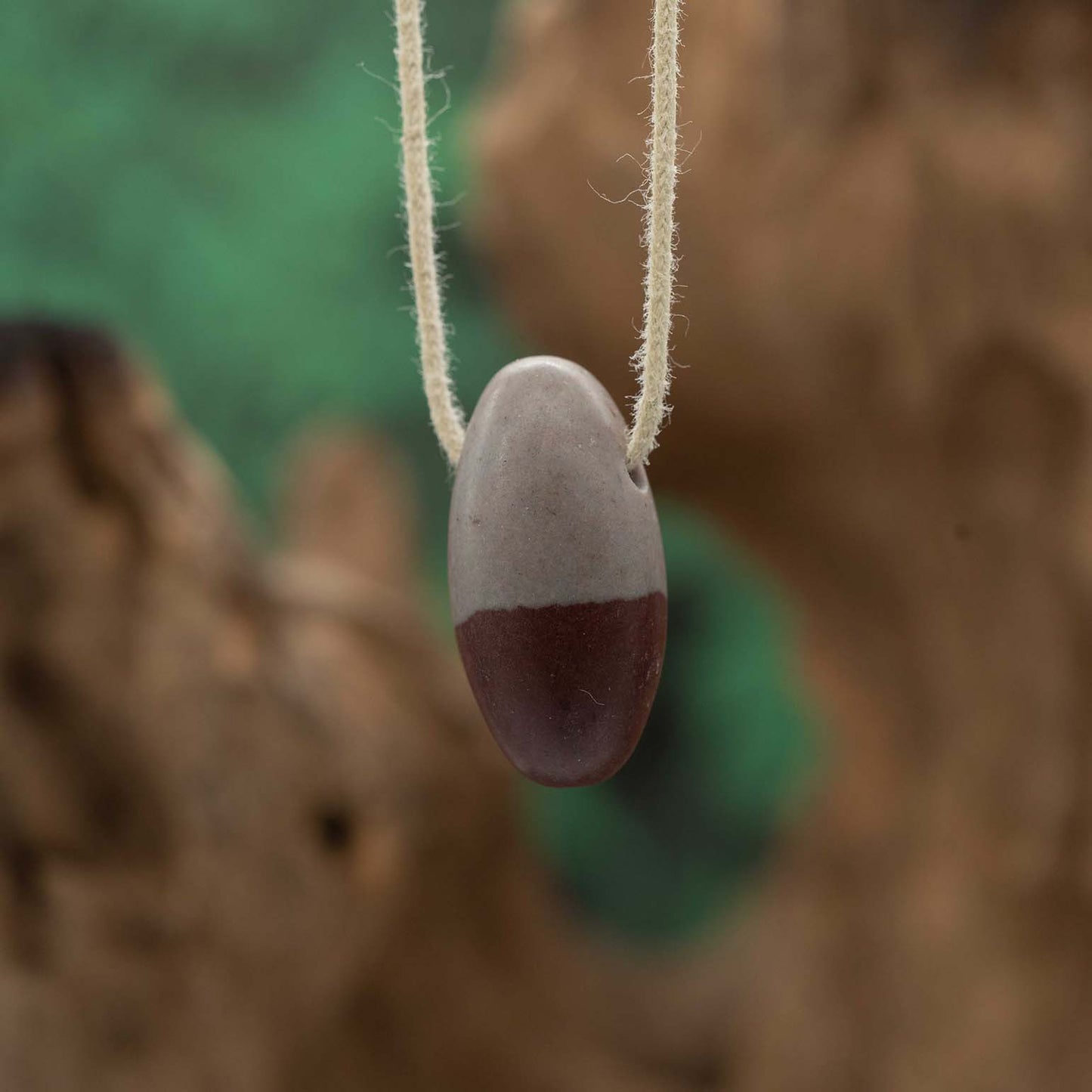Shiva Lingam Anhänger gelocht