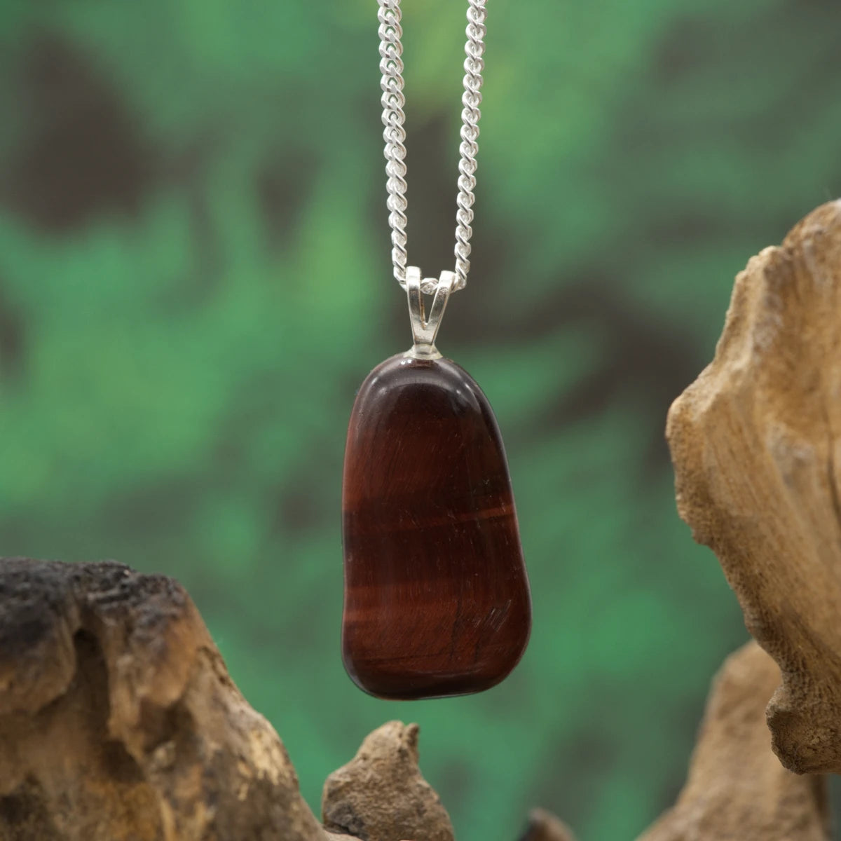 Rotes Katzenaugen-Tigerauge – Motivation, Mut & Dynamik.