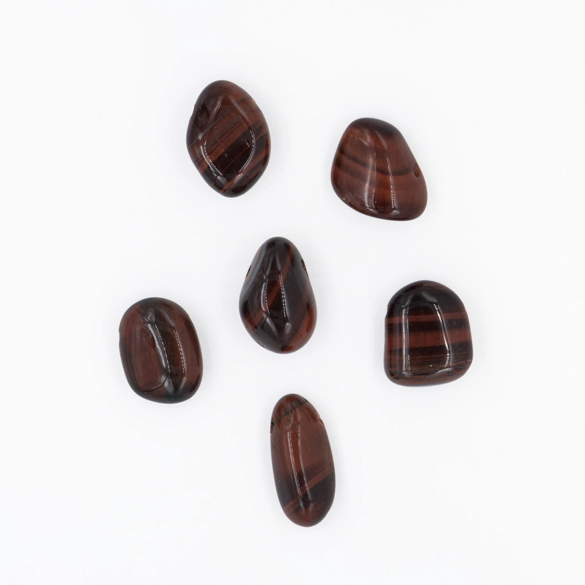 Tigerauge rot "Katzenauge" Anhänger gelocht