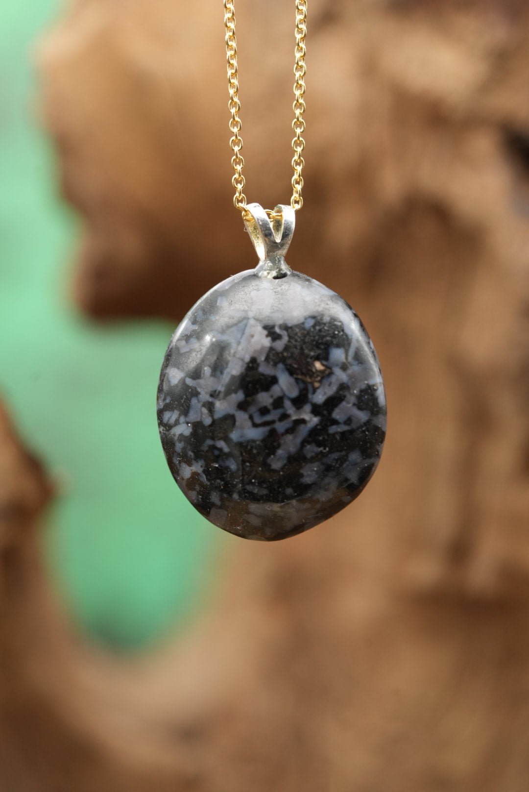Gabbro Mystic Merlinite der Kategorie Anhänger