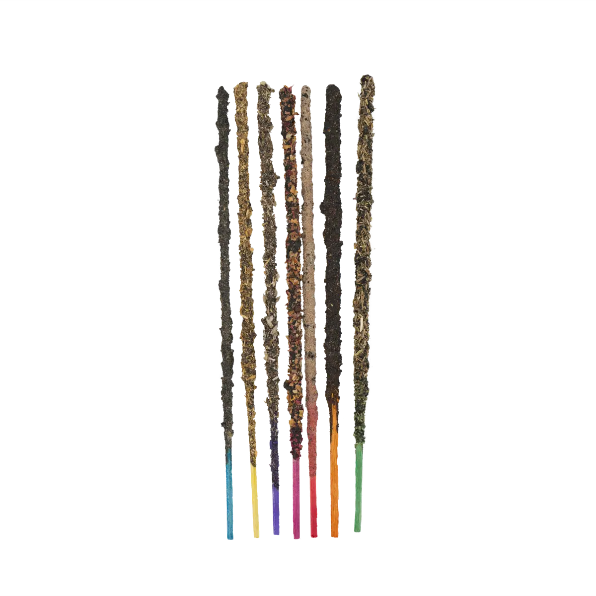 Sagrada Madre 7 Chakras Räucherstäbchen – handgefertigtes Set mit 7 natürlichen Düften zur Harmonisierung aller Chakren und Förderung innerer Balance.
