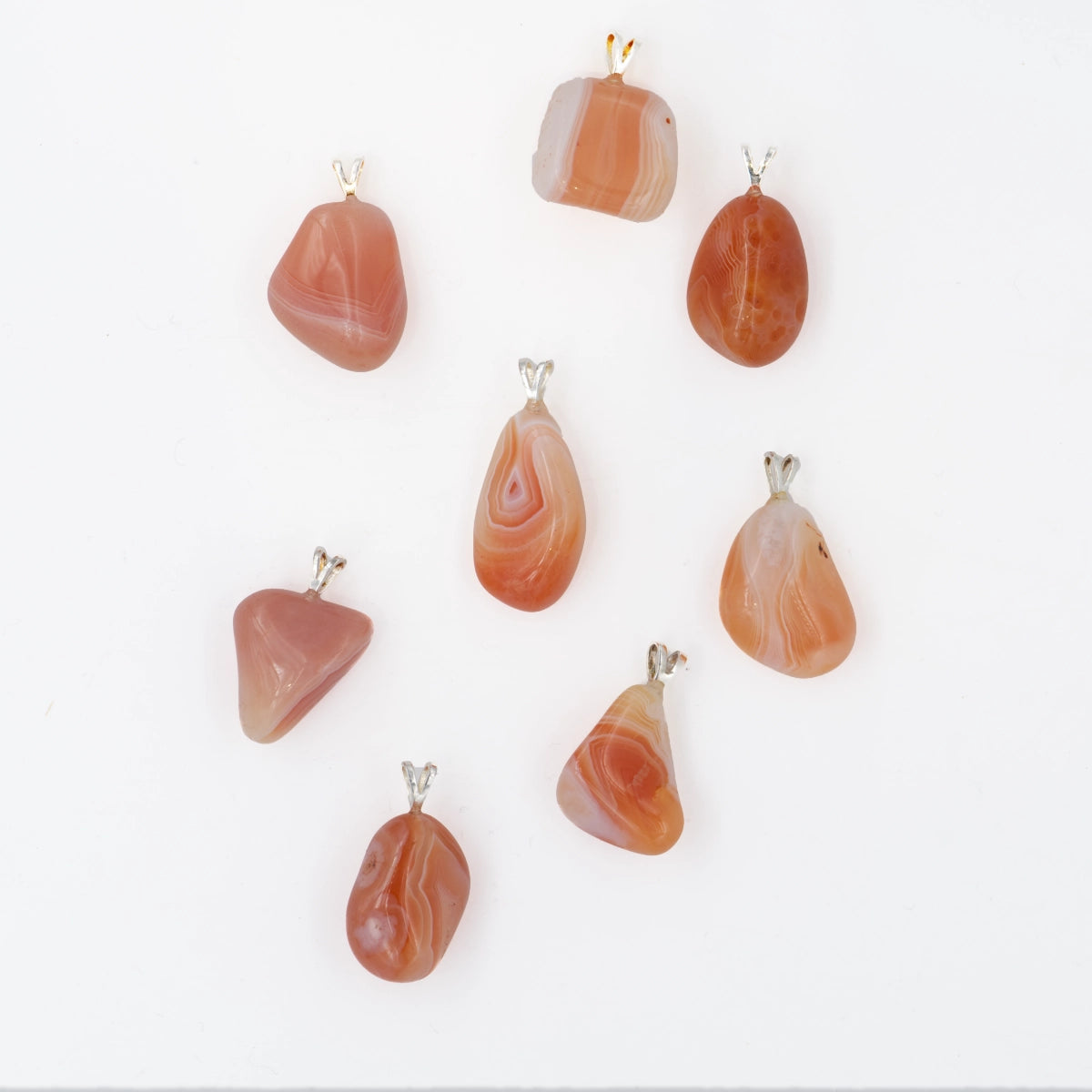 Achat "Aprikosenachat" Anhänger