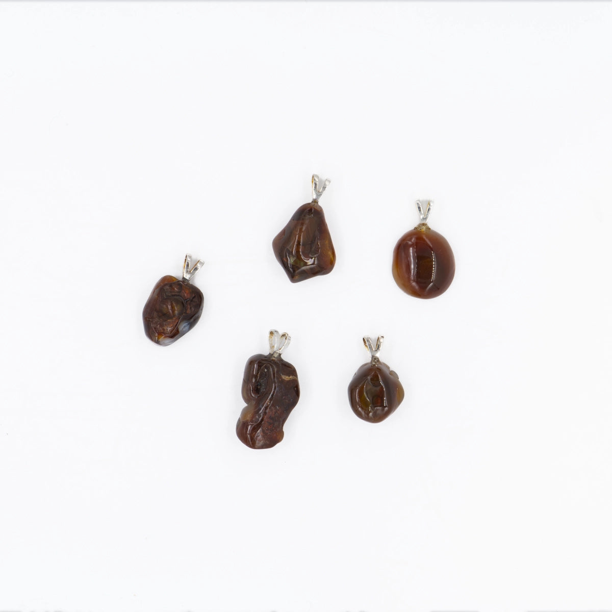 Achat "Feuerachat" Anhänger