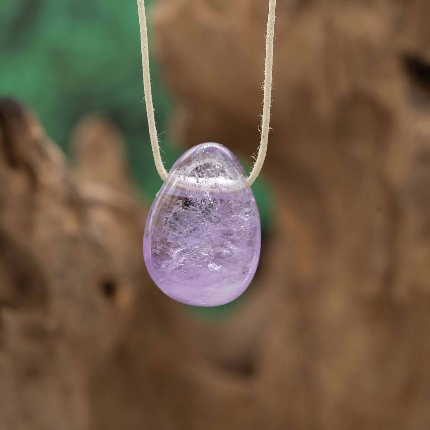 Amethyst hell Anhänger gelocht