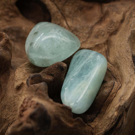 Aquamarin Trommelstein