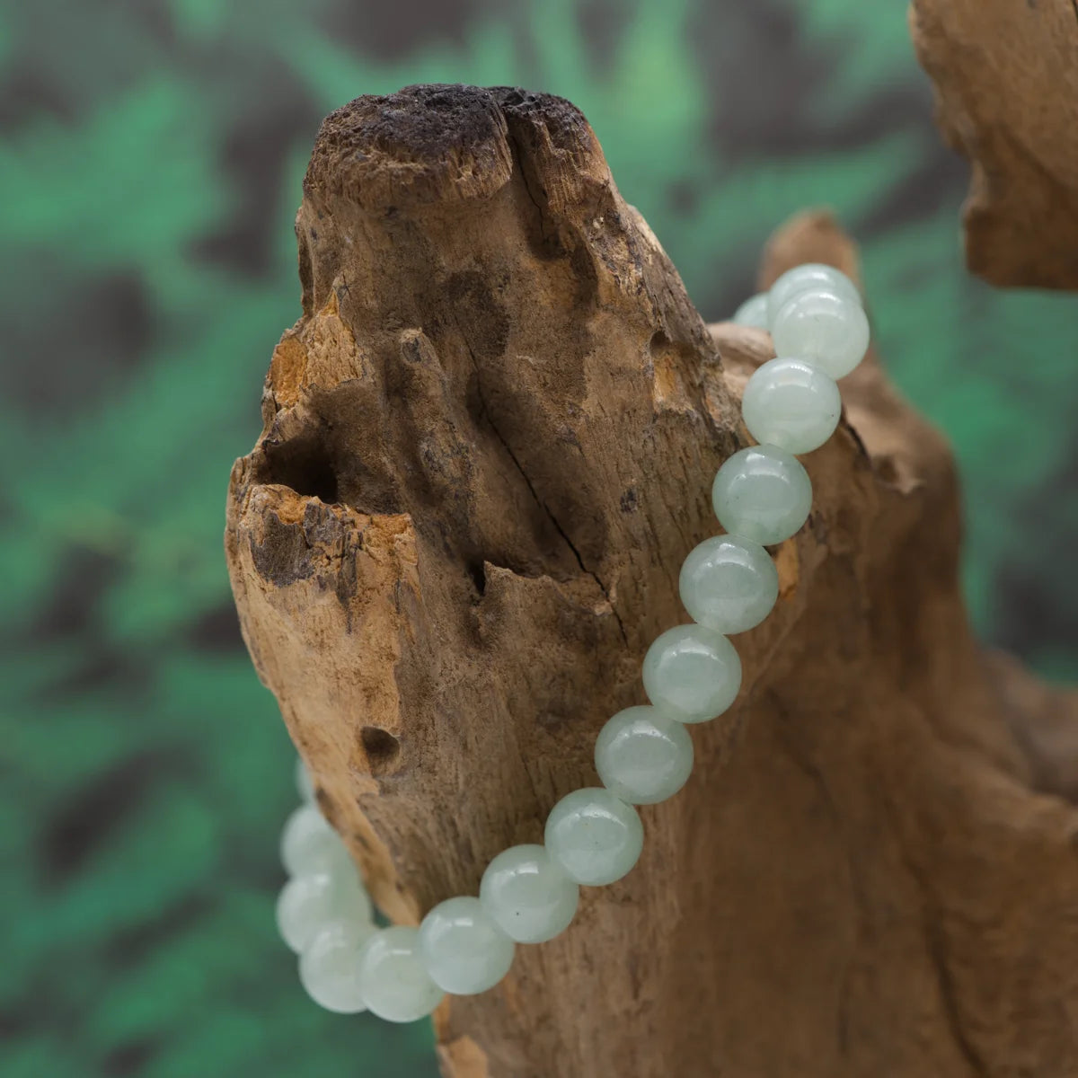 Edelstein-Armband aus 8 mm grünem Aventurin – steht für Entspannung und Zuversicht.