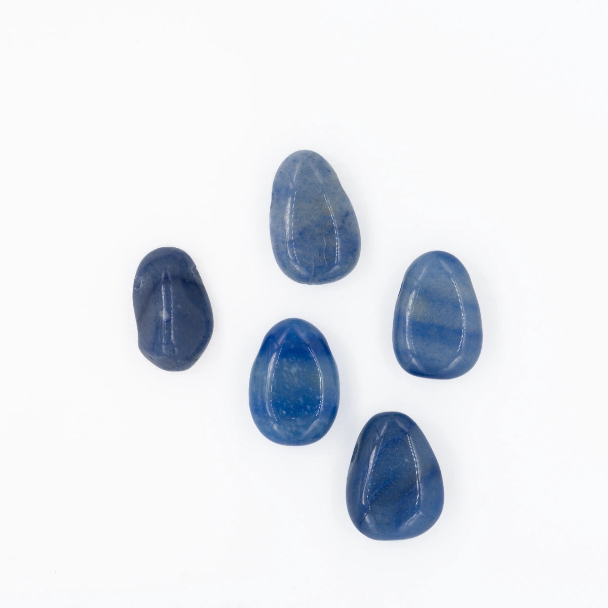 Blauquarz Anhänger gelocht