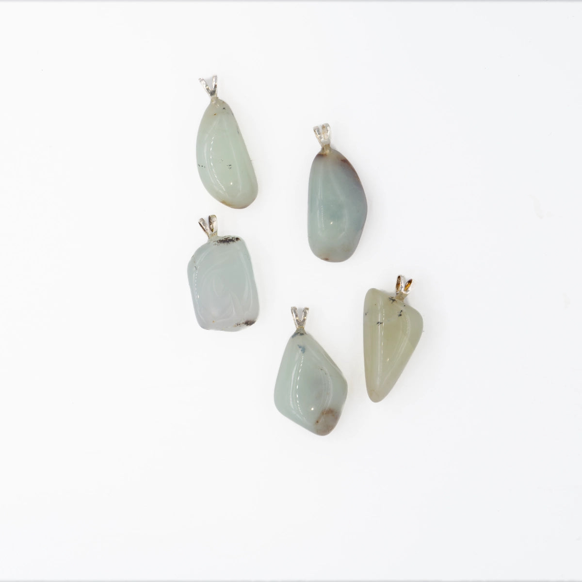 Chalcedon lindgrün Anhänger