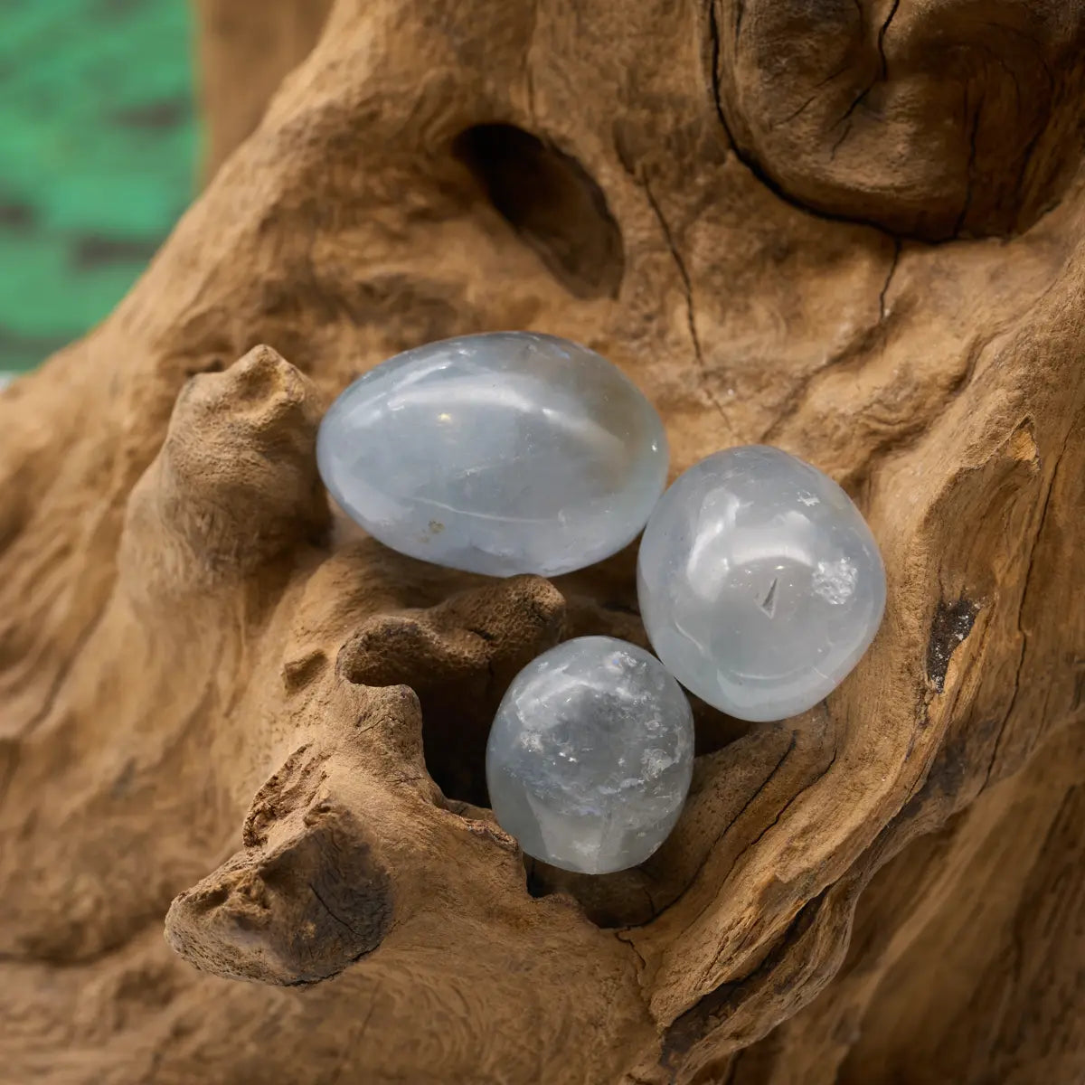 Himmelblau, sanft – klärt Geist und bringt Frieden.