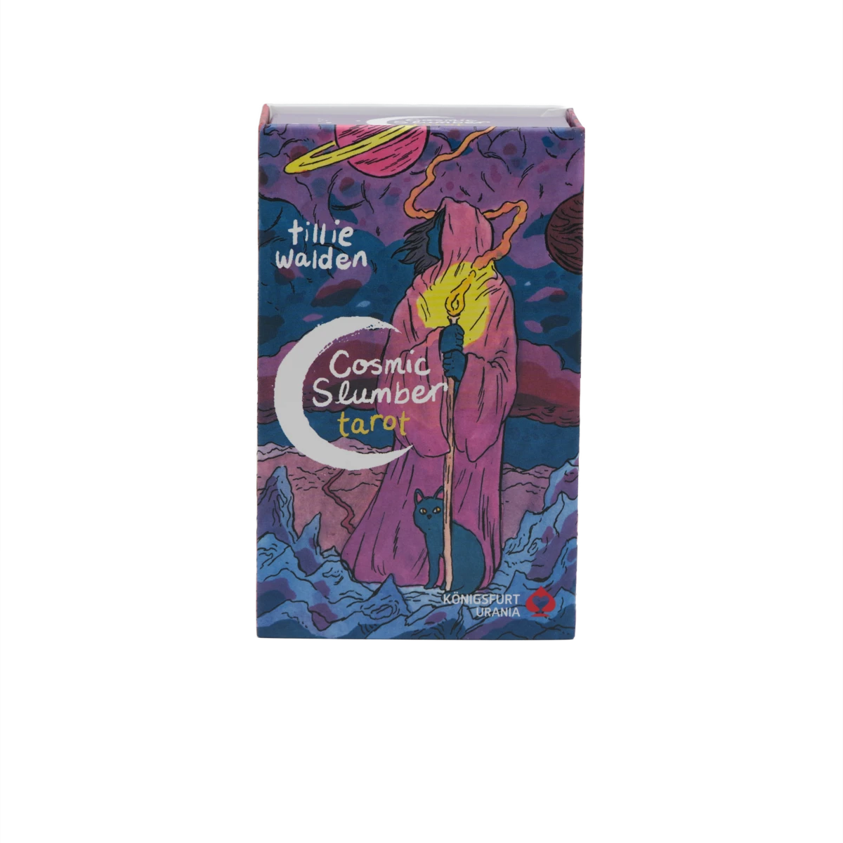 Wenn das Universum schliefe Tarot von Tillie Walden – farbenfrohes, traumhaftes Tarot-Set mit 80 Karten und Booklet, online kaufen bei Calerris.