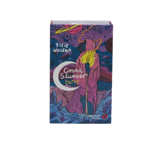 Wenn das Universum schliefe Tarot von Tillie Walden – farbenfrohes, traumhaftes Tarot-Set mit 80 Karten und Booklet, online kaufen bei Calerris.