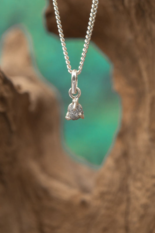 Diamant roh Anhänger