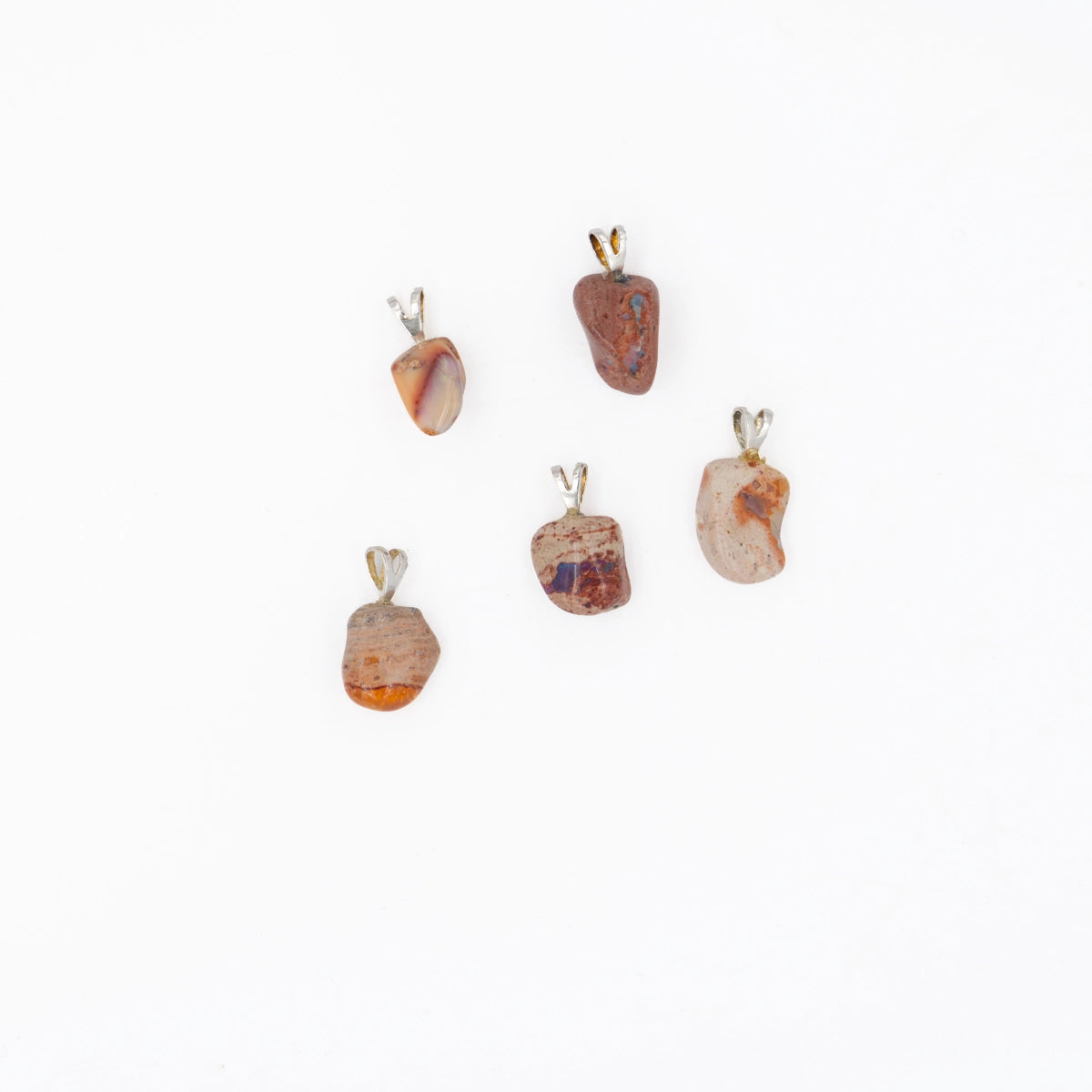 Opal "Feueropal" in Matrix Anhänger