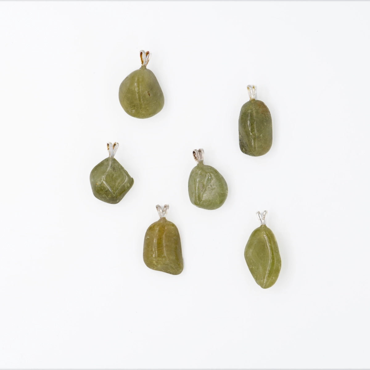 Granat grün "Grossular" Anhänger