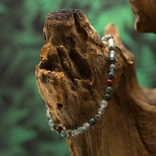 Heliotrop Armband 4mm