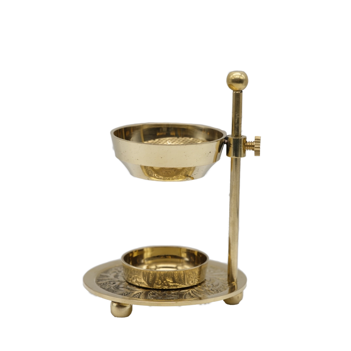 Räucherstövchen Inari aus Metall mit Sieb und Teelichthalter – ideal zum sanften Räuchern und online kaufen bei Calerris.