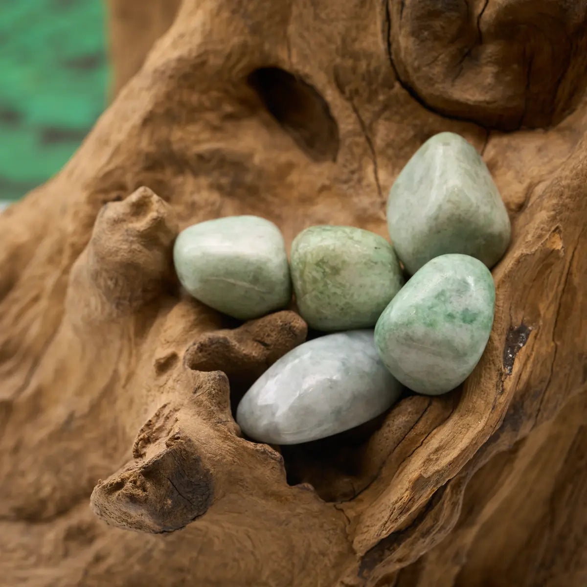 Klare Grüntöne – bringt Glück und Balance.