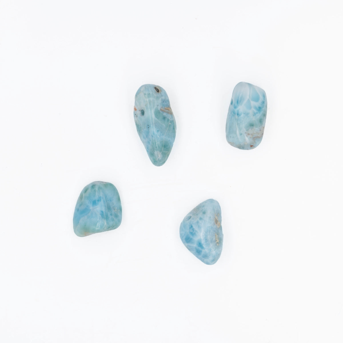 Larimar Anhänger gelocht