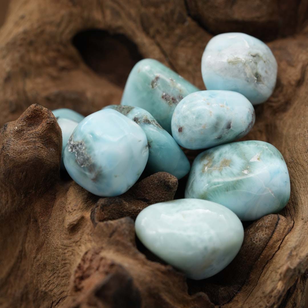 Larimar Trommelstein