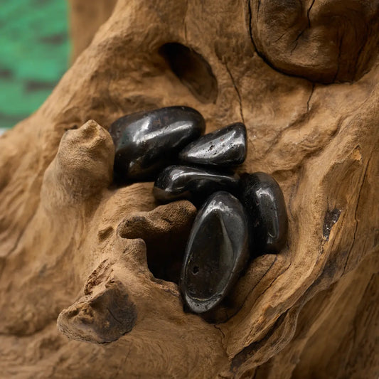 Schwarz metallisch – stärkt Erdung und Stabilität.