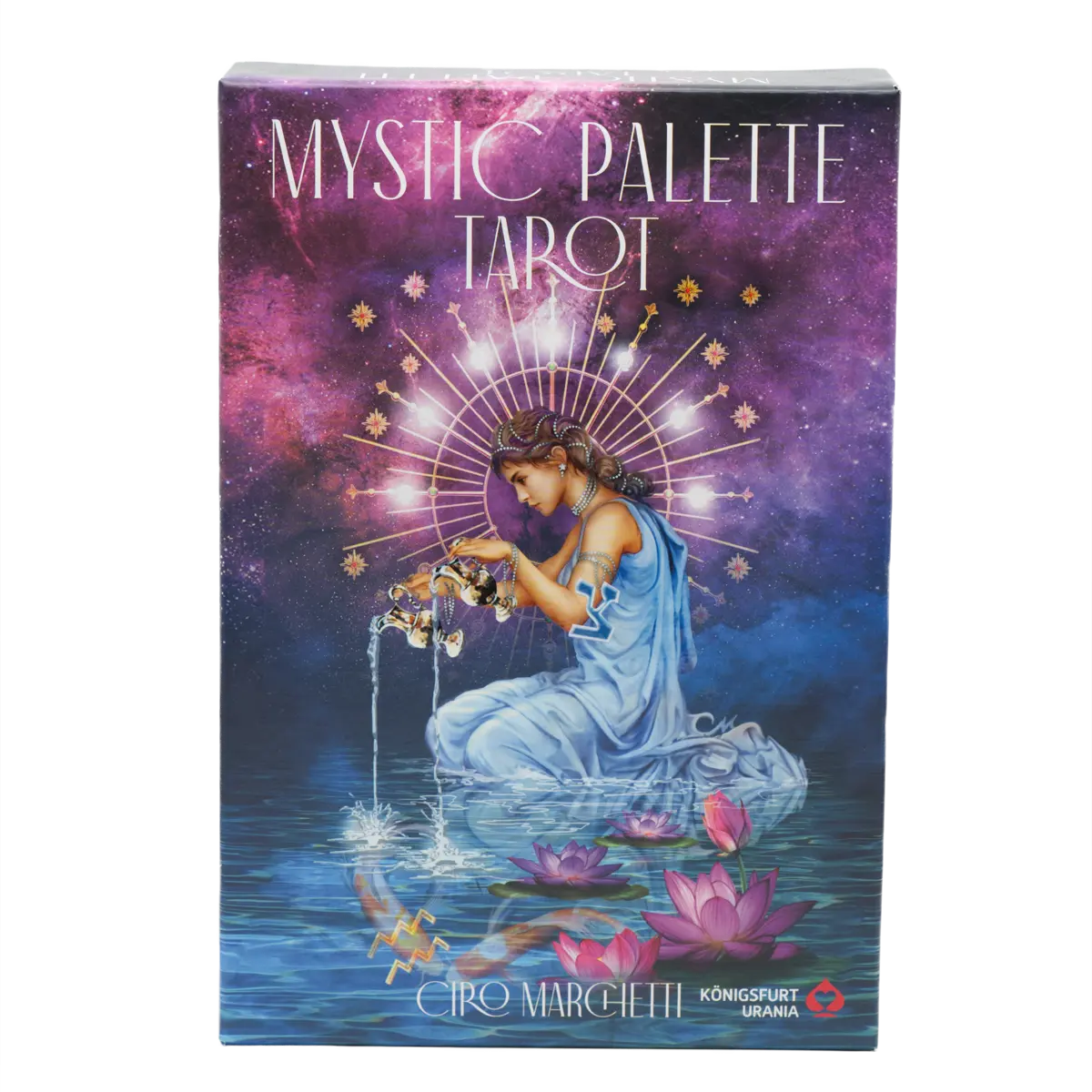 Mystic Palette Tarot von Ciro Marchetti – farbenprächtiges Künstler-Tarot mit 78 Karten und Begleitbuch, online kaufen bei Calerris.