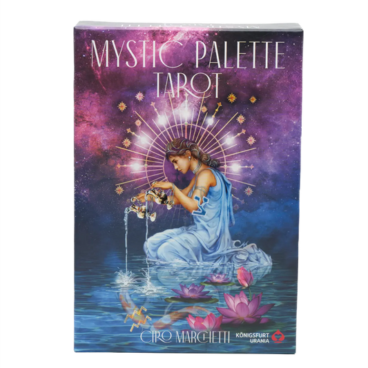 Mystic Palette Tarot von Ciro Marchetti – farbenprächtiges Künstler-Tarot mit 78 Karten und Begleitbuch, online kaufen bei Calerris.