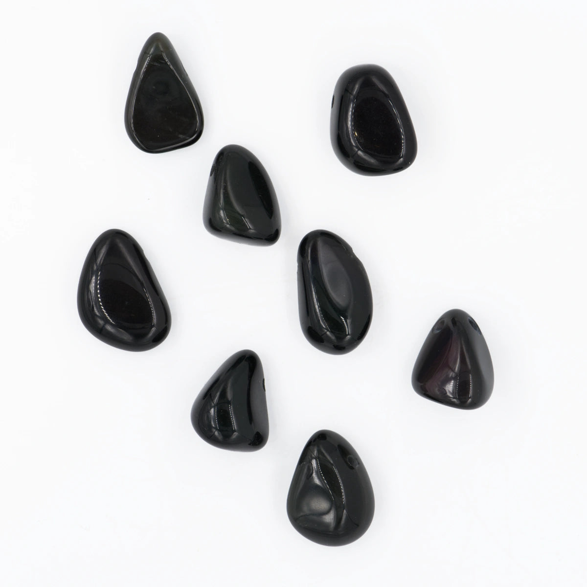 Obsidian "Regenbogenobsidian" Anhänger gelocht