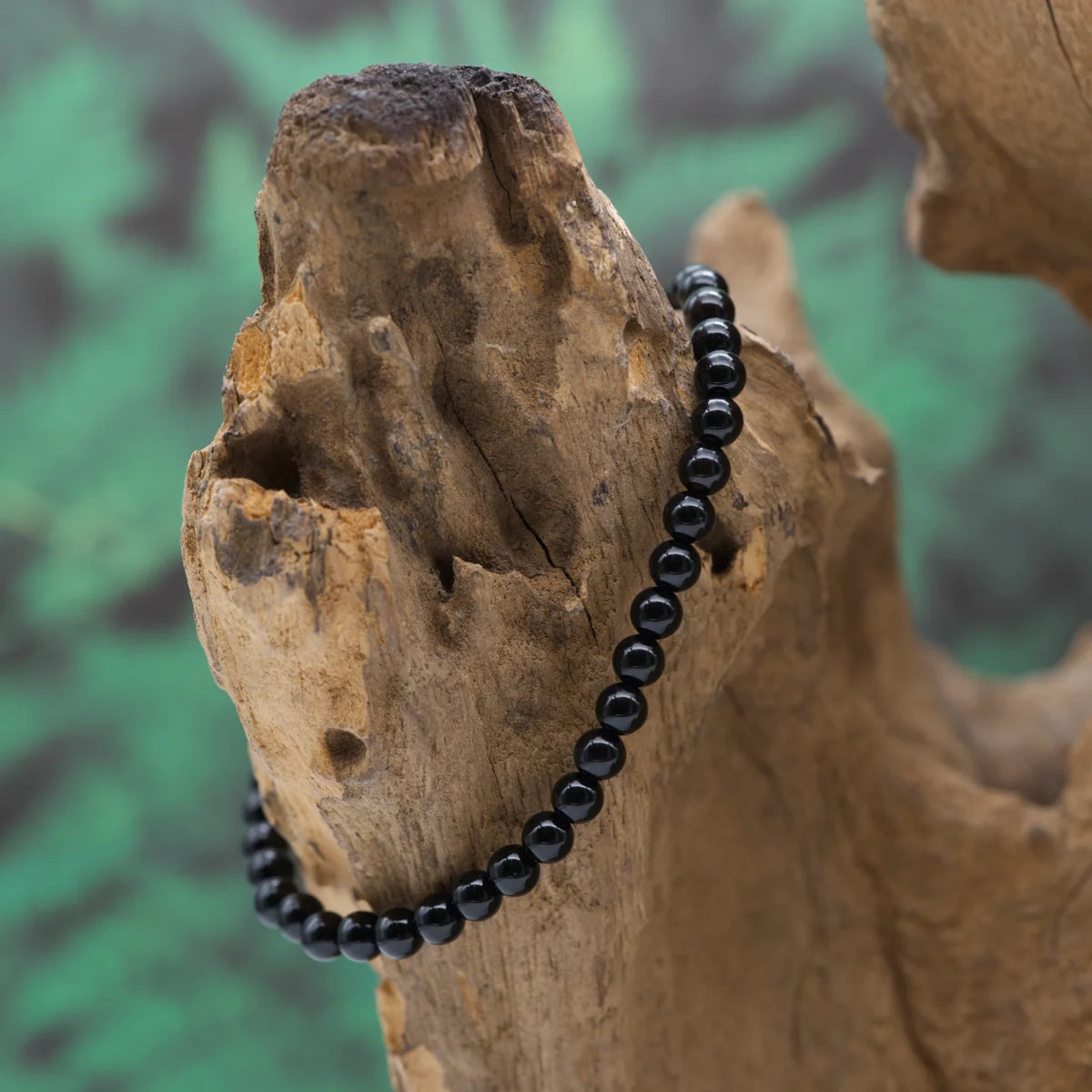 Edelstein-Armband aus 4 mm Onyx – gibt Fokus und innere Stärke.