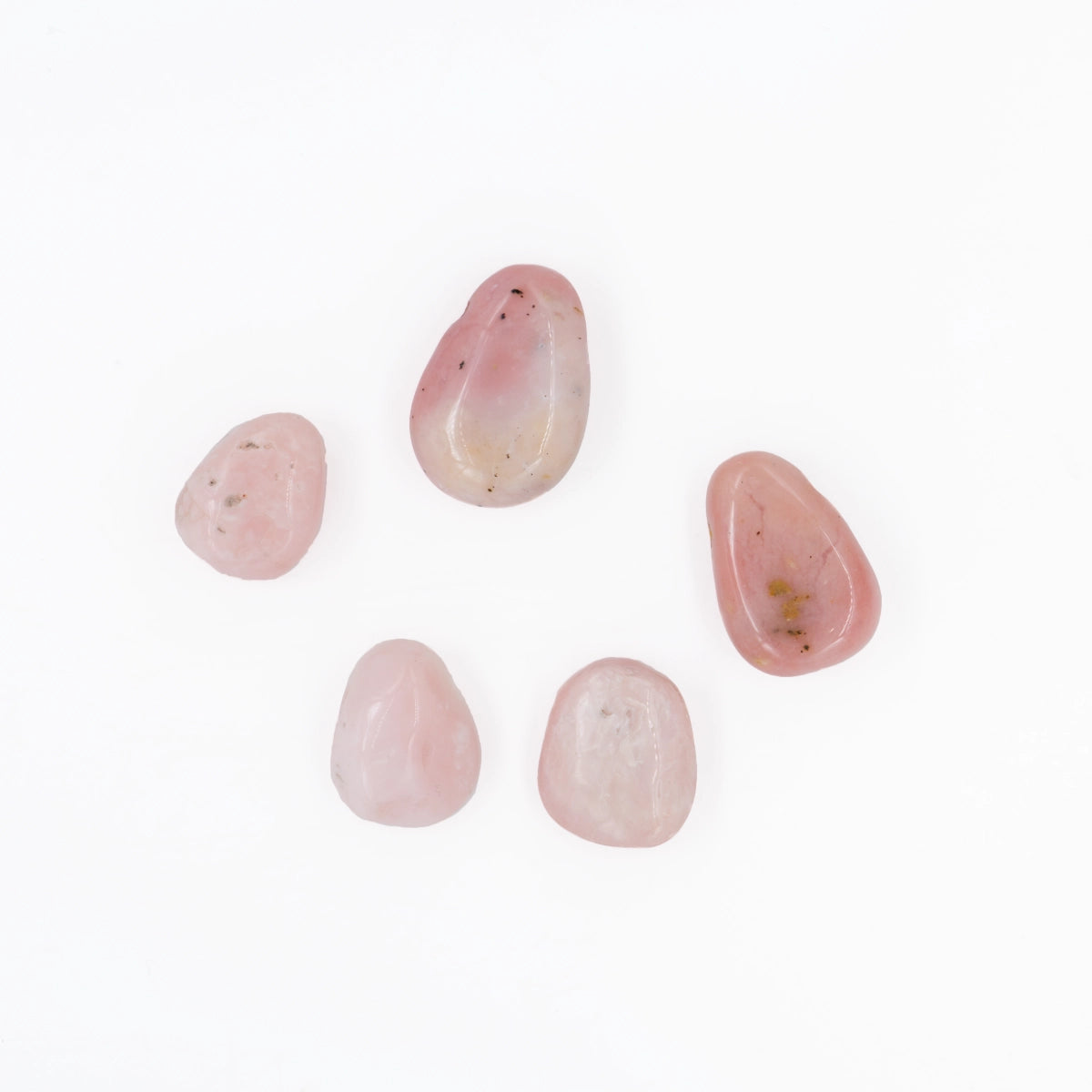 Opal pink "Andenopal" Anhänger gelocht