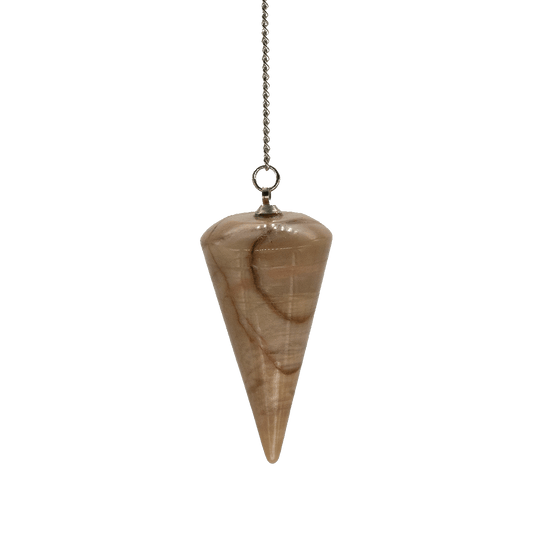 Versterinertes Holz Pendel