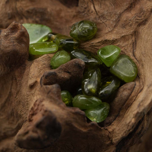 Peridot "Olivin" Trommelstein