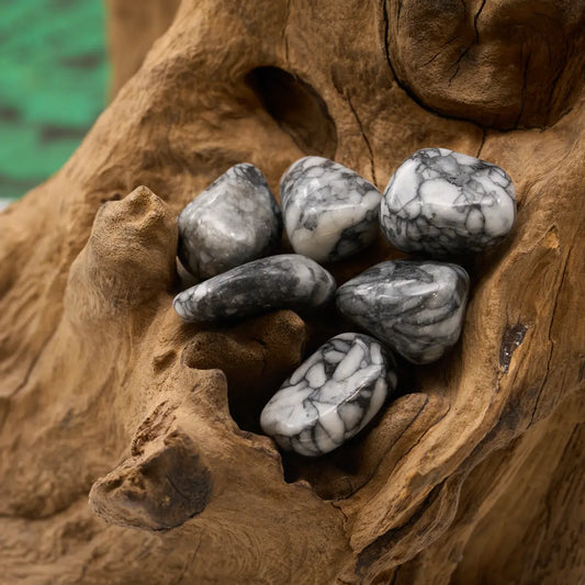 Selten gemusterter Pinolith – schenkt Gelassenheit und harmonisiert Körper und Geist.