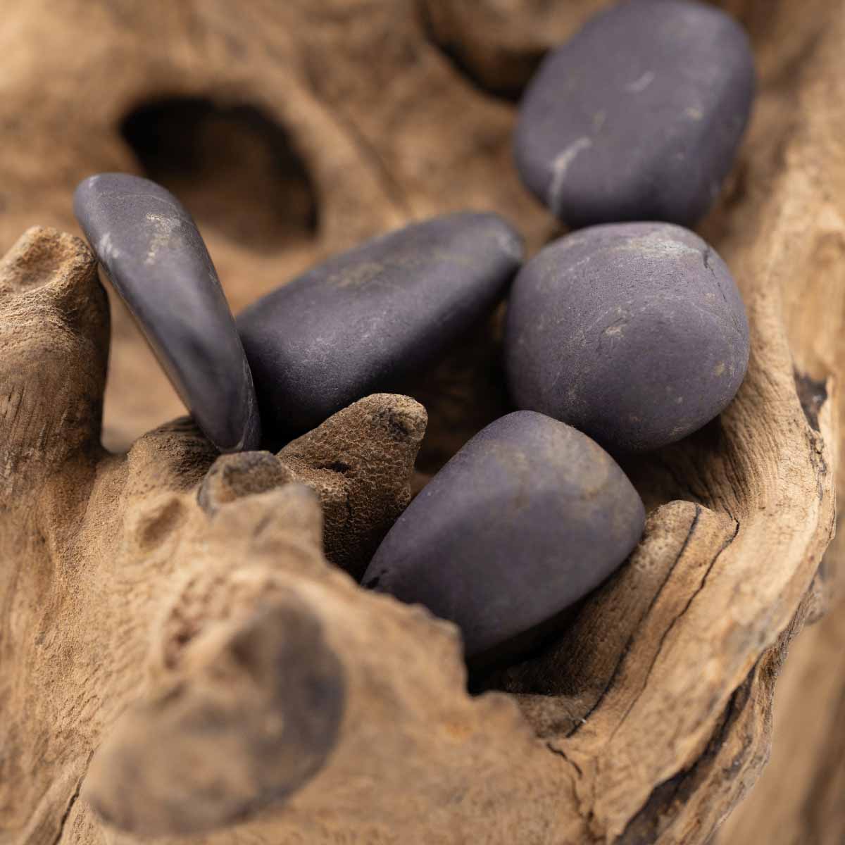 Purpurit Trommelstein