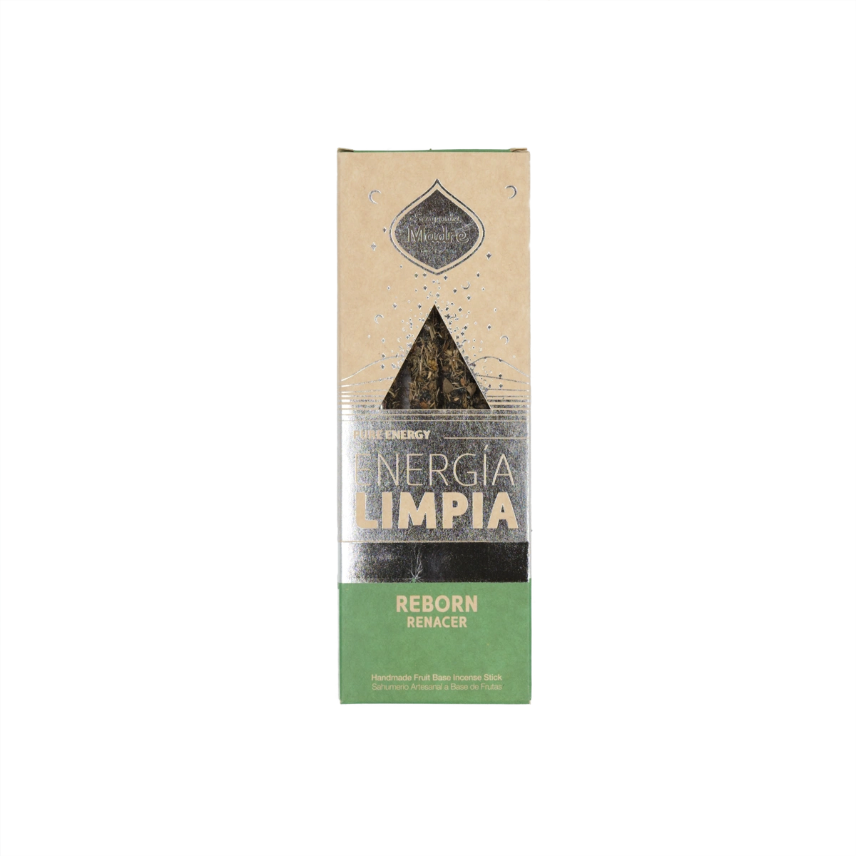 Sagrada Madre Wiedergeburt Räucherstäbchen – 4 handgefertigte Sticks mit Weihrauch, Kopal und Zitronengras für Reinigung, Erneuerung und Klarheit.