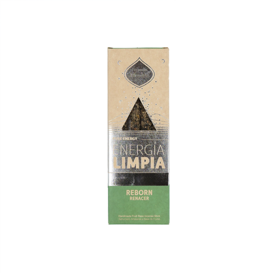 Sagrada Madre Wiedergeburt Räucherstäbchen – 4 handgefertigte Sticks mit Weihrauch, Kopal und Zitronengras für Reinigung, Erneuerung und Klarheit.