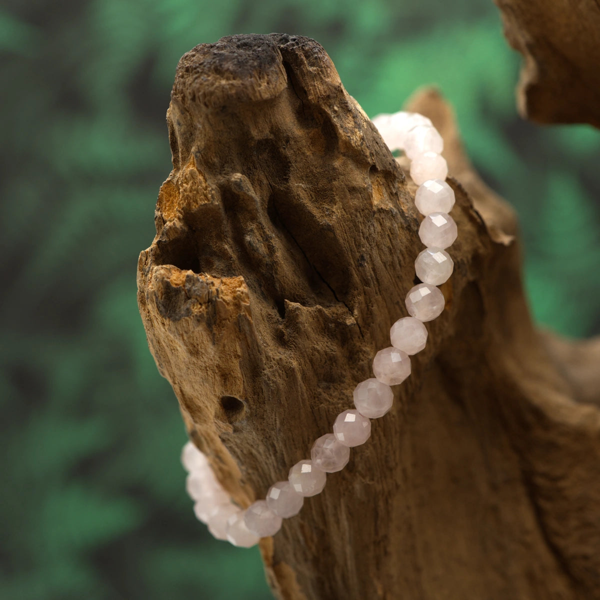 Rosenquarz fac. Armband 6mm