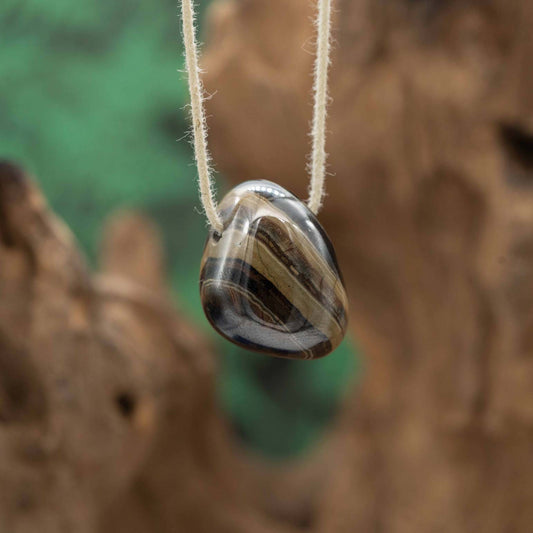 Schalenblende Anhänger gelocht