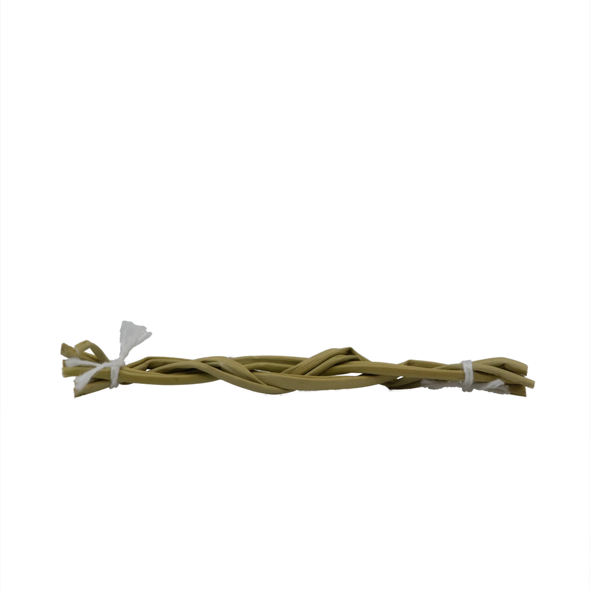 Geflochtener Sweetgras-Zopf, etwa 10 cm lang und 10 g leicht – für Harmonie, Liebe und positive Energie.