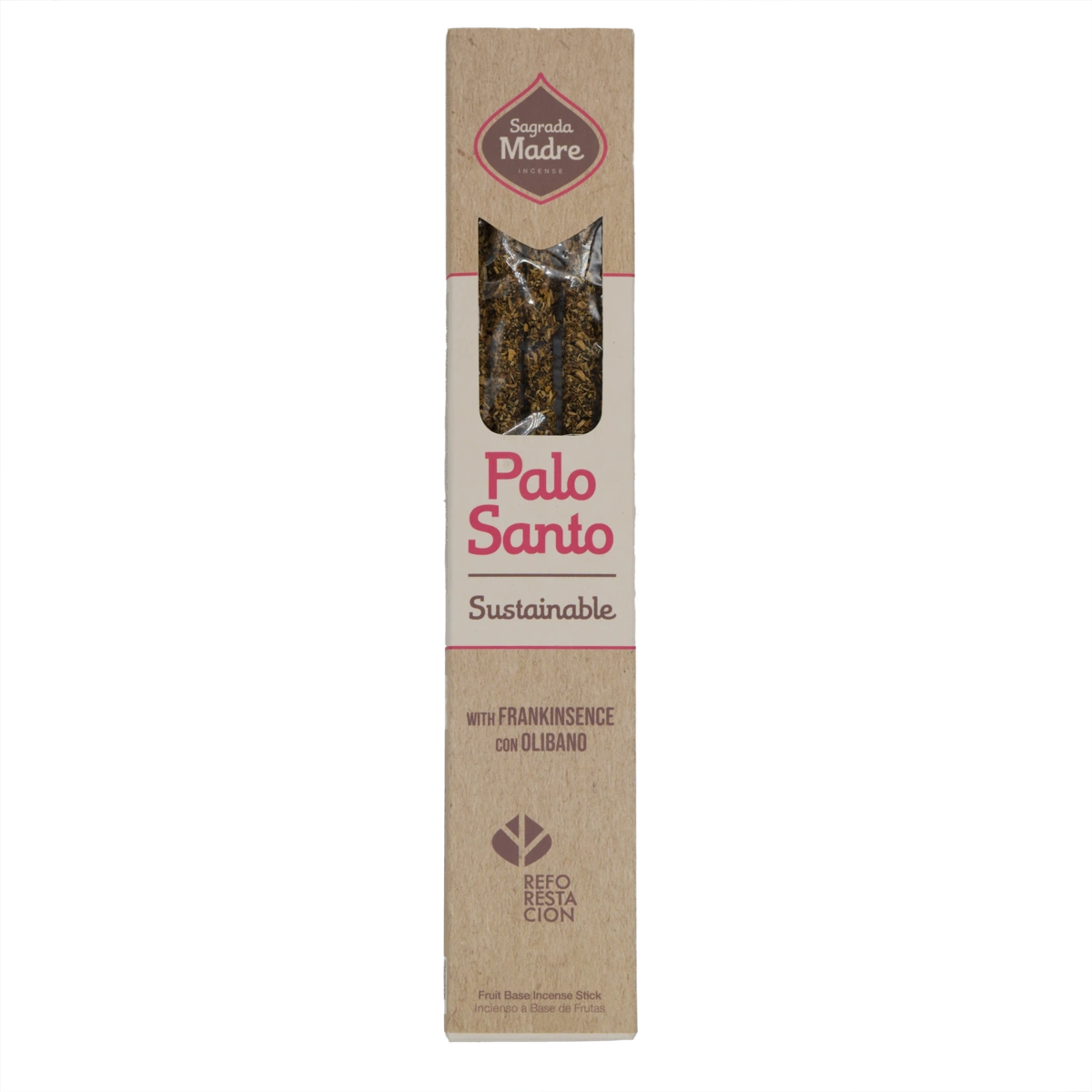 Sagrada Madre Palo Santo & Weihrauch Räucherstäbchen – 8 natürliche Sticks mit warmem, heiligem Duft für Reinigung, Meditation und innere Ruhe.
